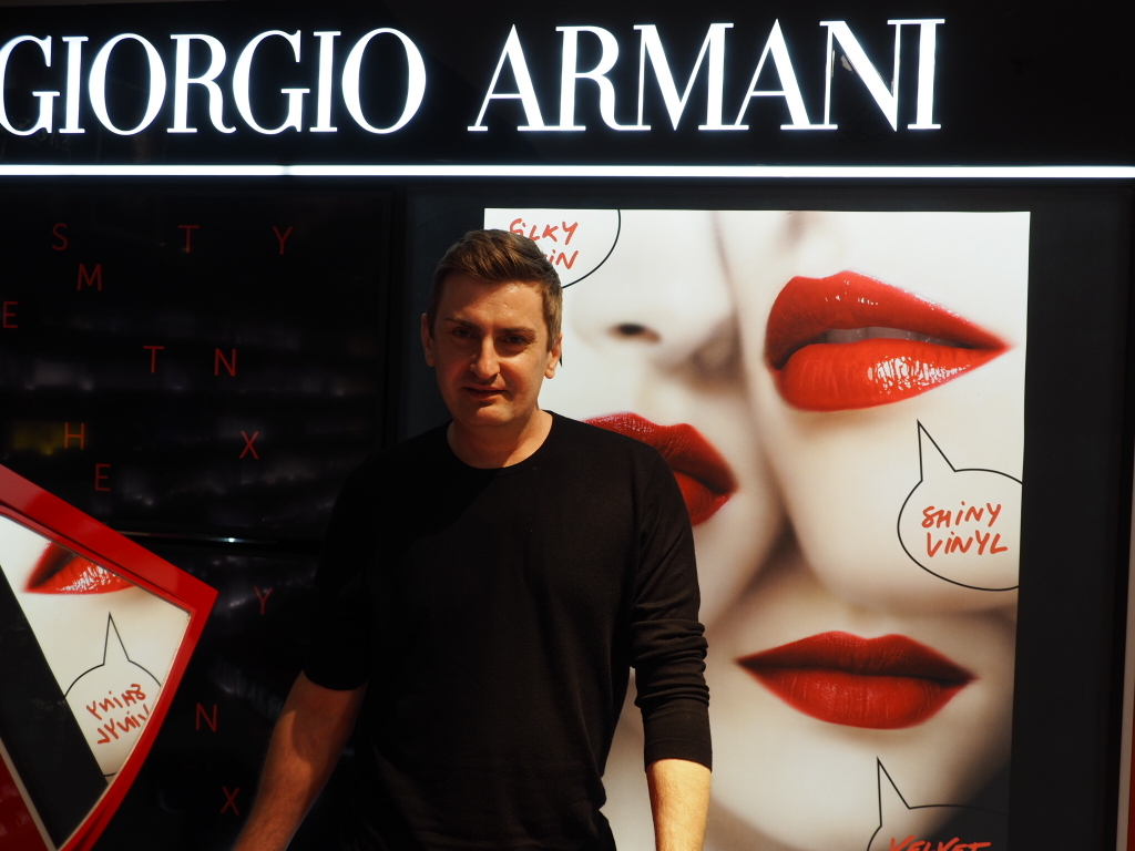 Strefa ARMANI LIP LOVERS - Andrzej Kawczyński